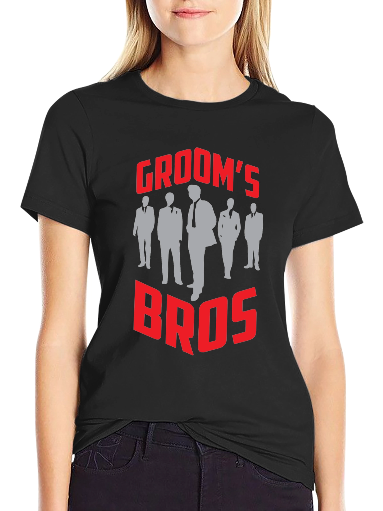 Grooms Bros T-Shirt - Wedding Party Apparel