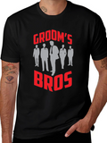 Grooms Bros T-Shirt - Wedding Party Apparel