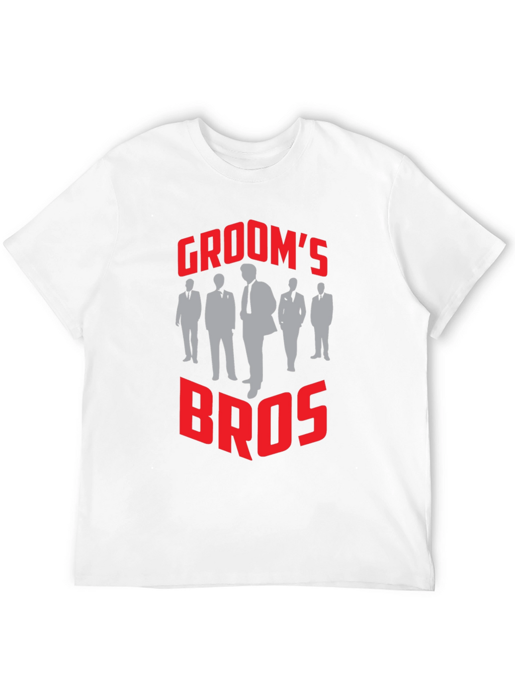 Grooms Bros T-Shirt - Wedding Party Apparel