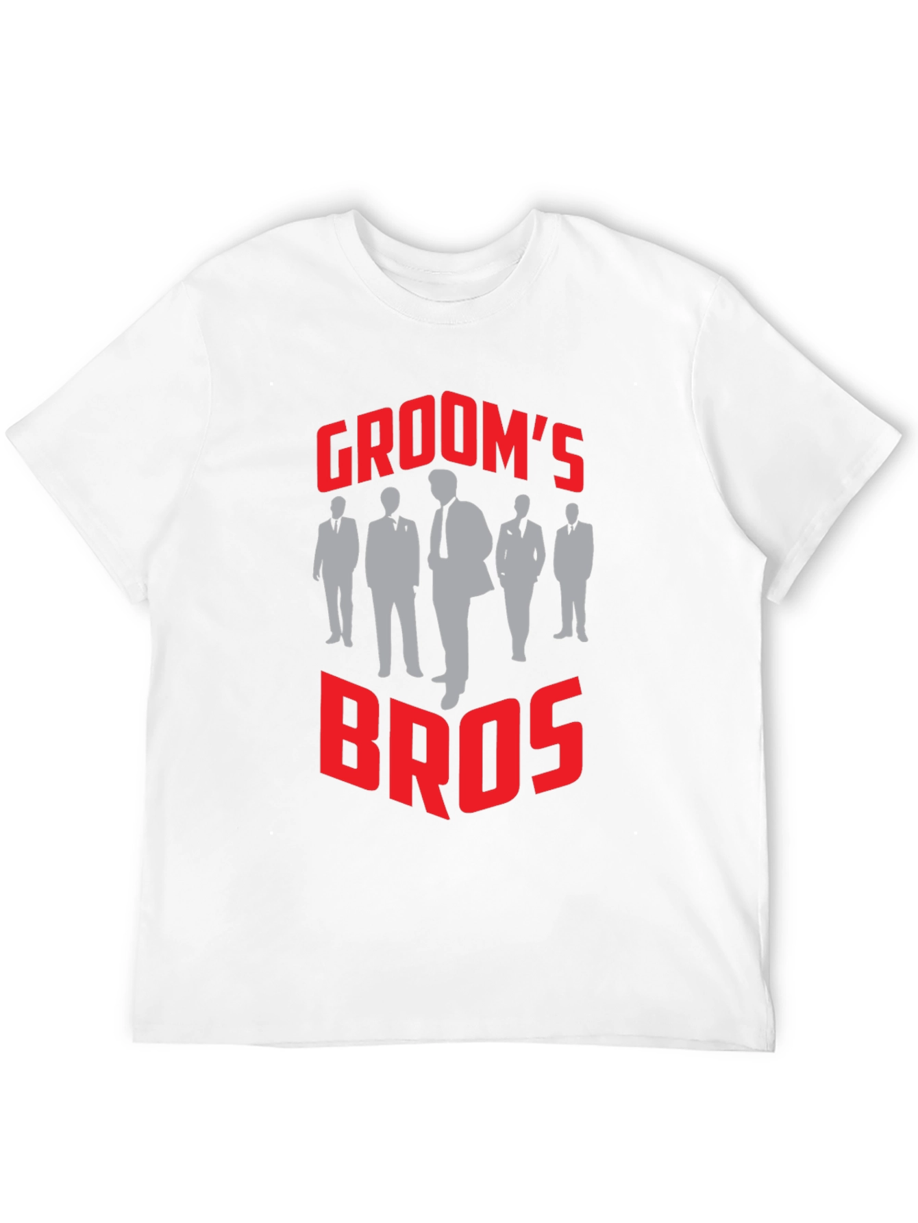 Grooms Bros T-Shirt - Wedding Party Apparel