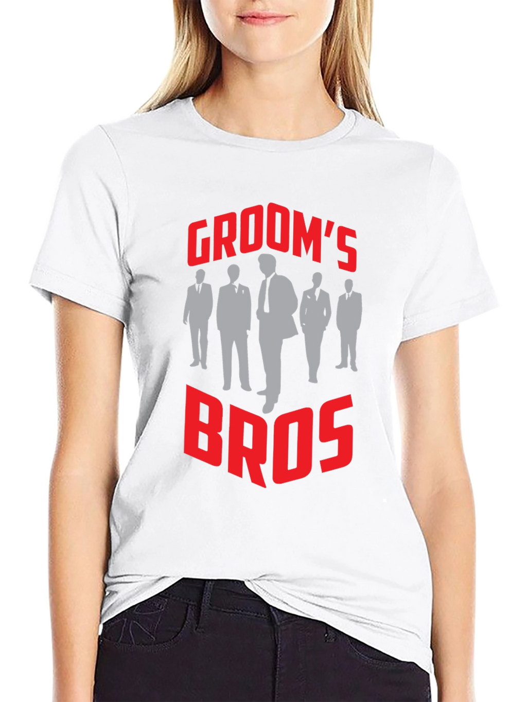 Grooms Bros T-Shirt - Wedding Party Apparel