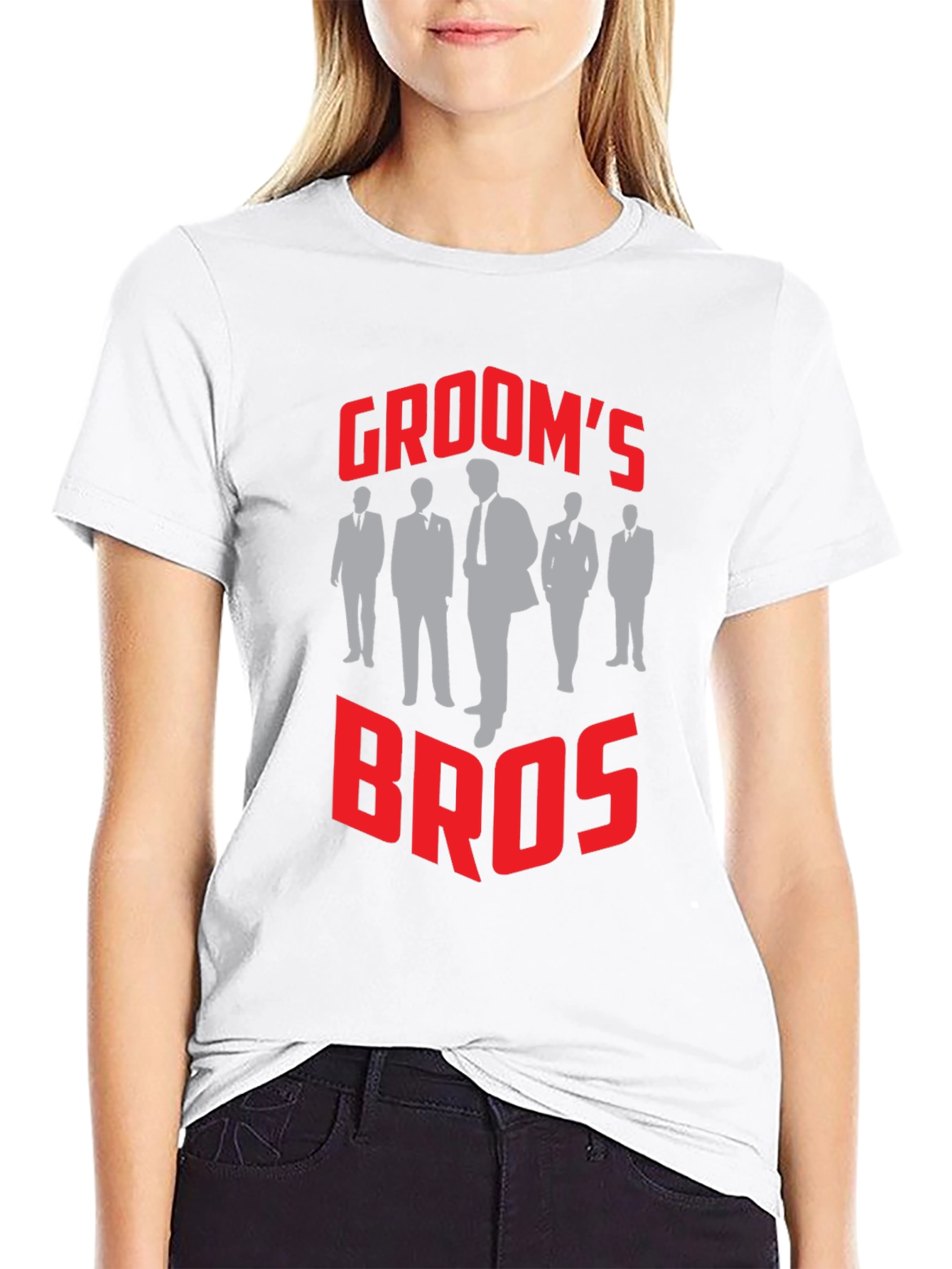Grooms Bros T-Shirt - Wedding Party Apparel