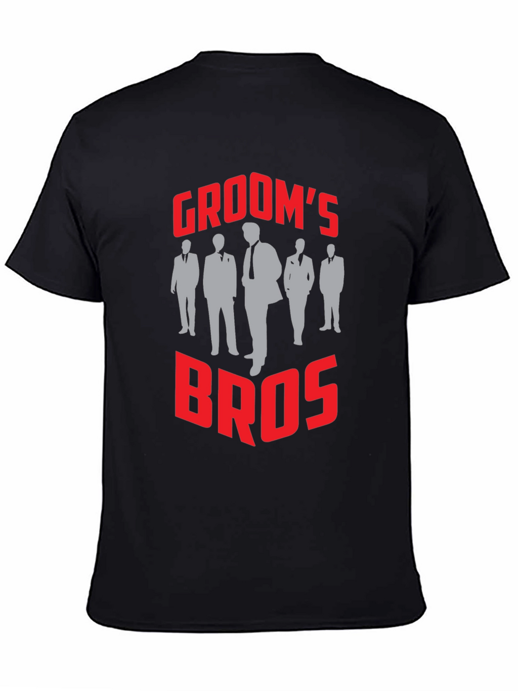 Grooms Bros T-Shirt - Wedding Party Apparel