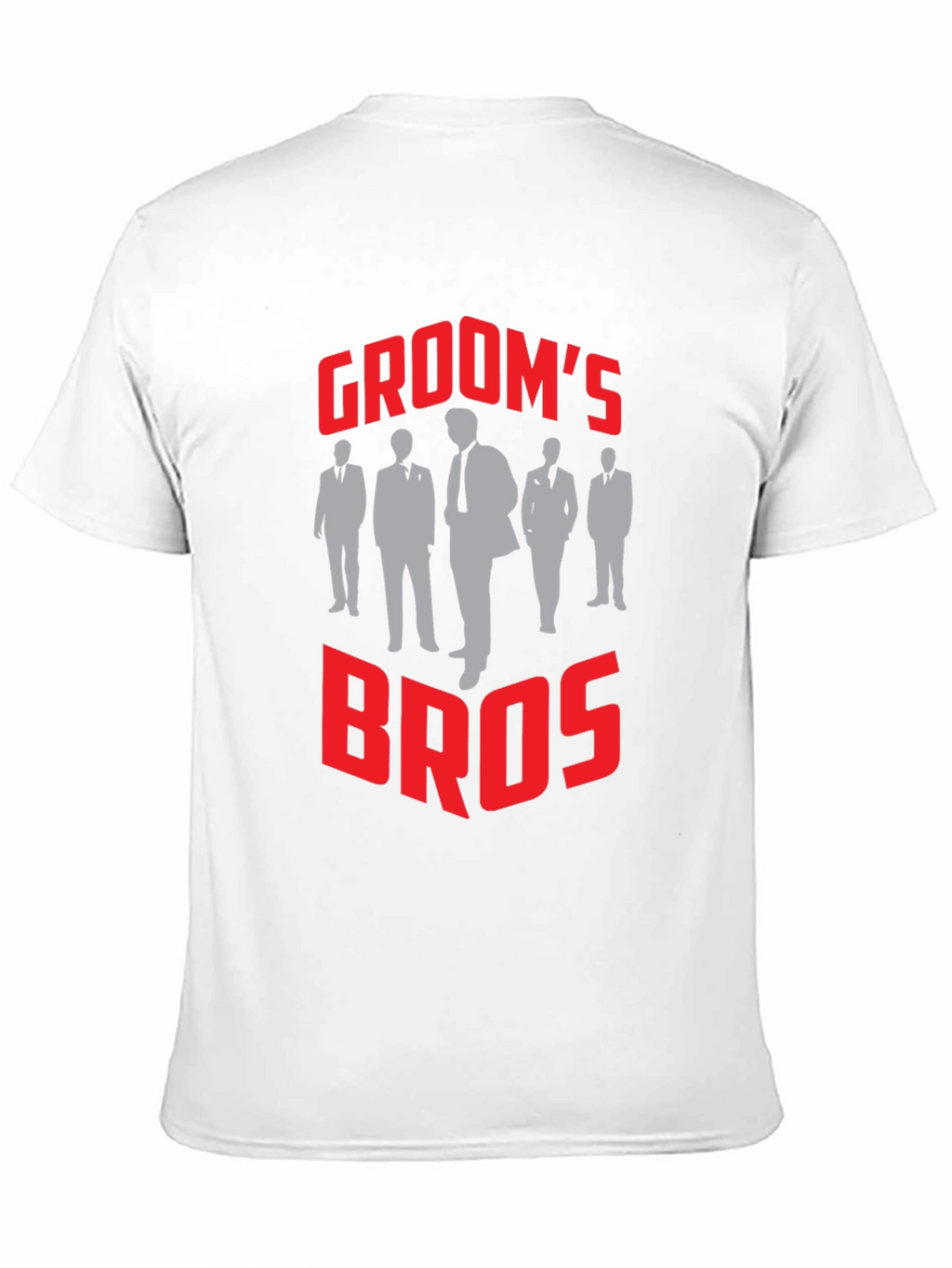 Grooms Bros T-Shirt - Wedding Party Apparel