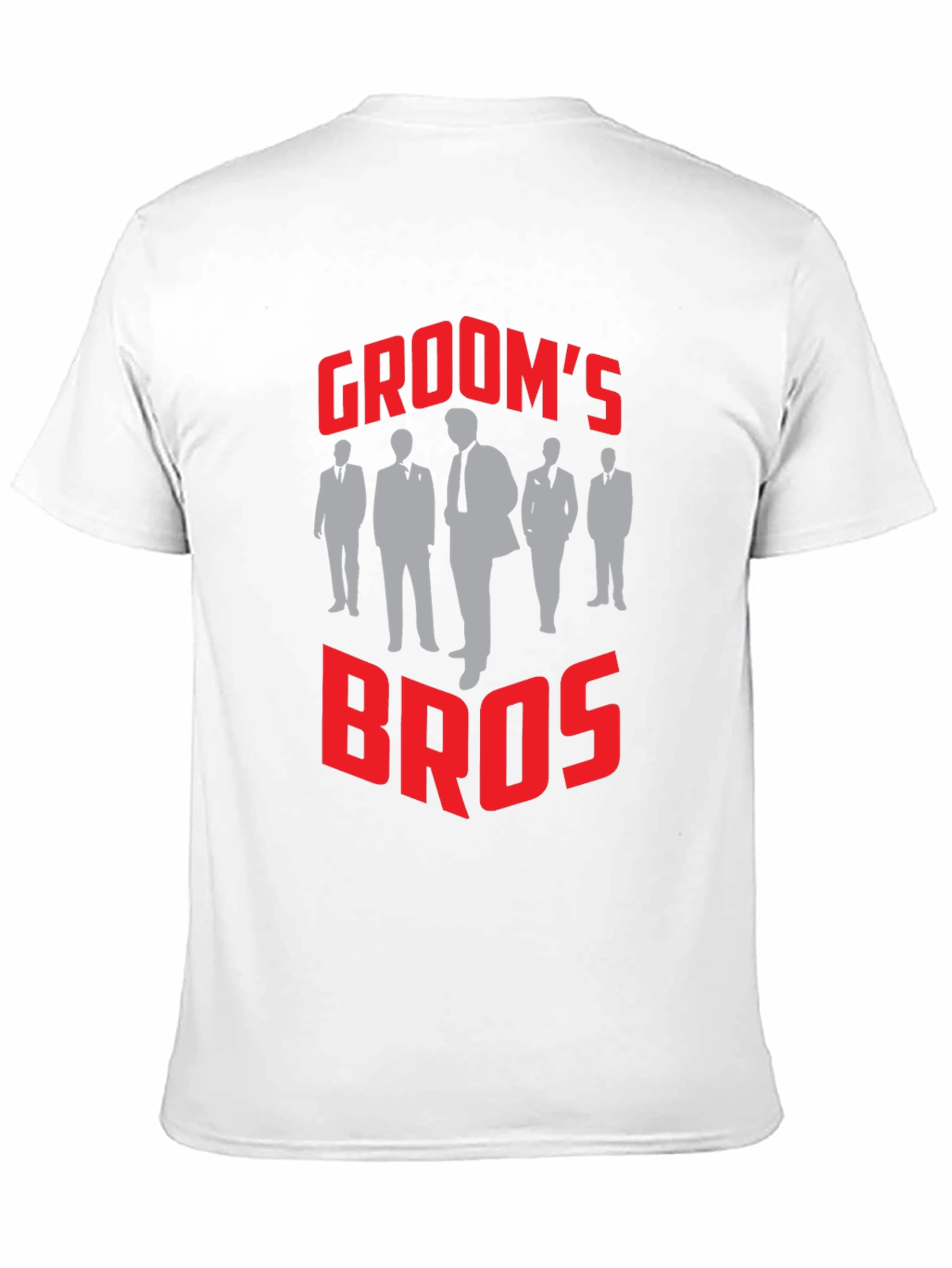 Grooms Bros T-Shirt - Wedding Party Apparel