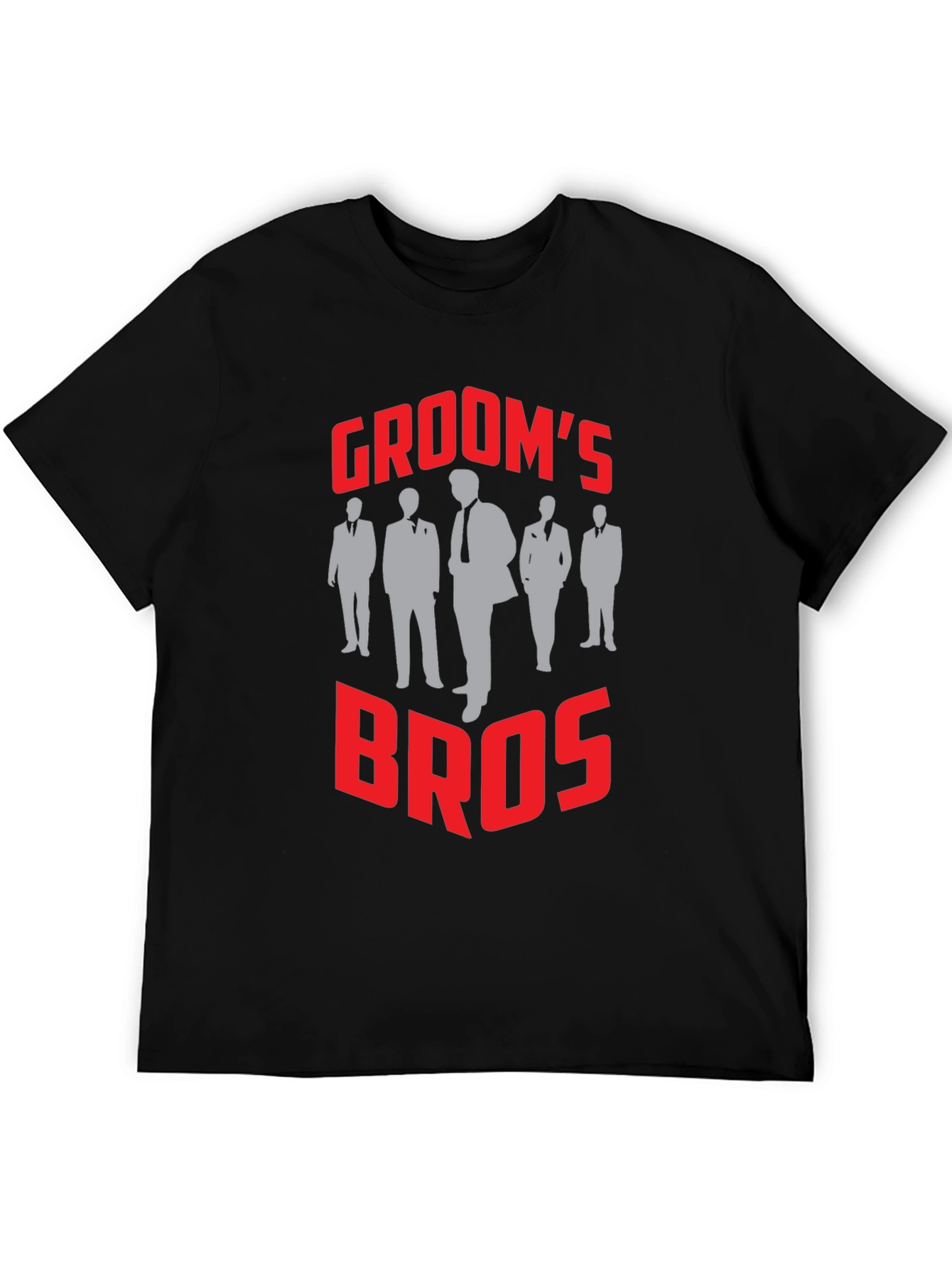 Grooms Bros T-Shirt - Wedding Party Apparel