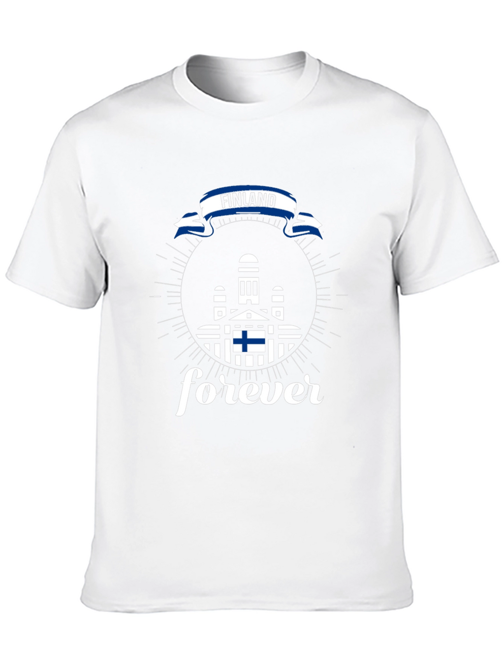 Finland Forever T-Shirt - Black Cotton Tee