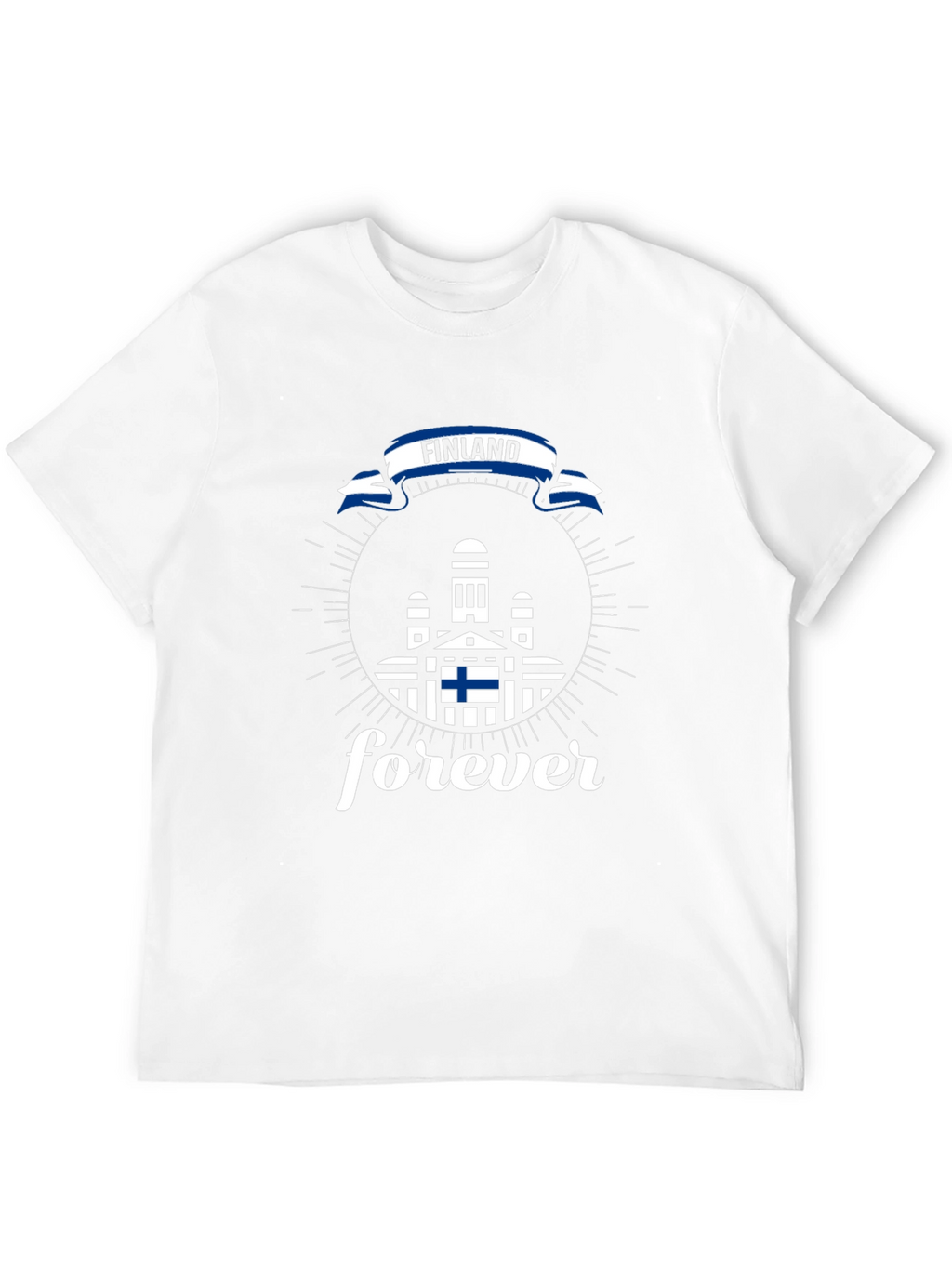 Finland Forever T-Shirt - Black Cotton Tee