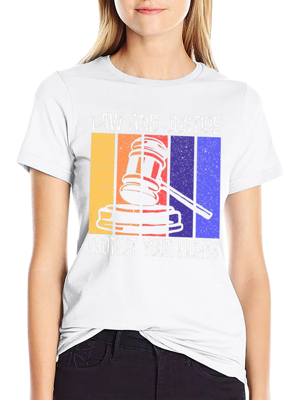 Law and Justice Tee - Protect Your Rights!