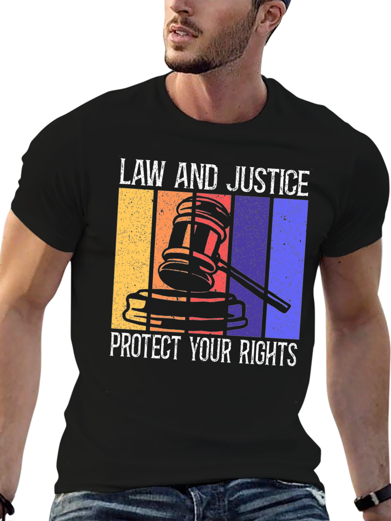 Law and Justice Tee - Protect Your Rights!