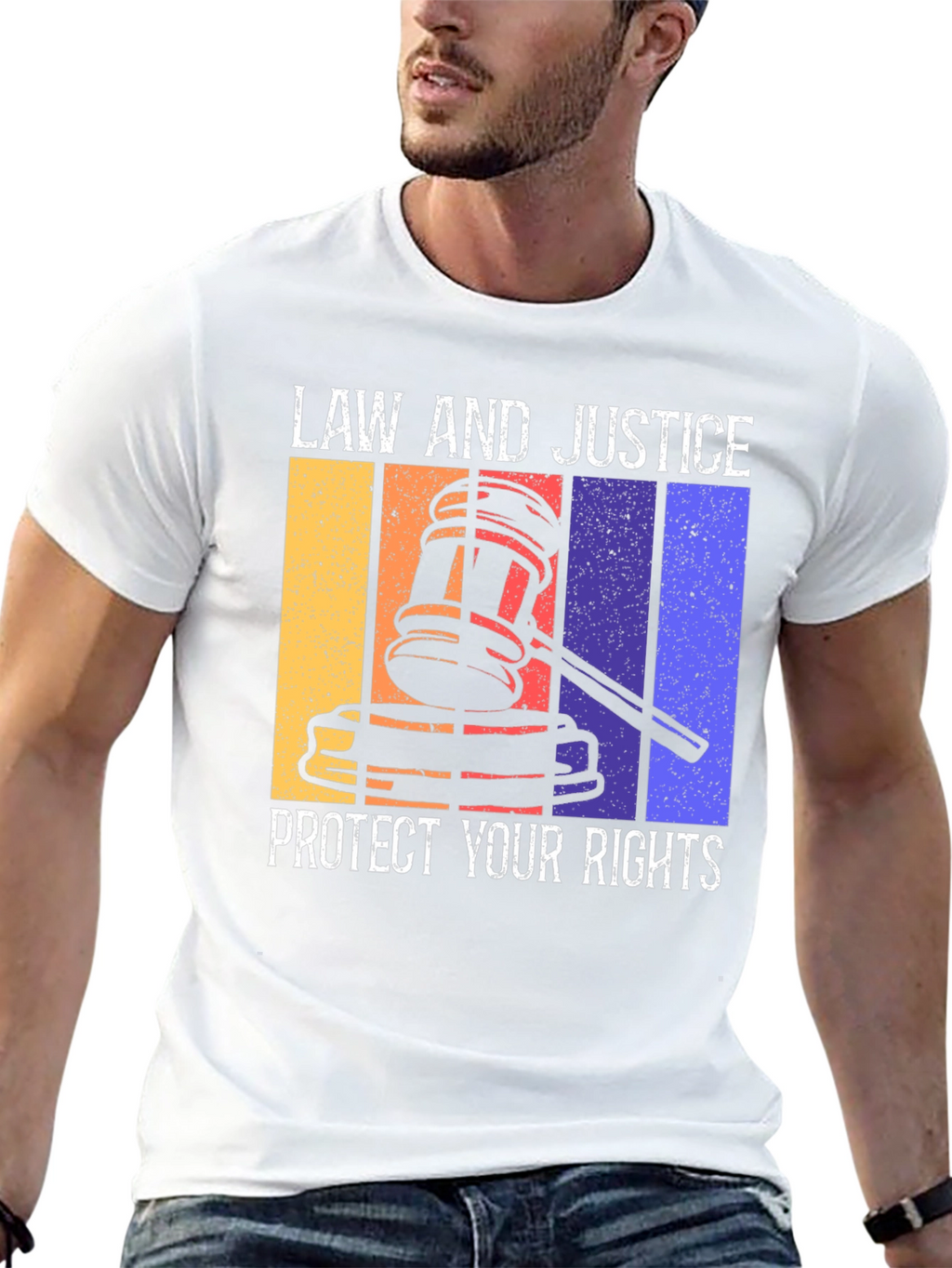Law and Justice Tee - Protect Your Rights!