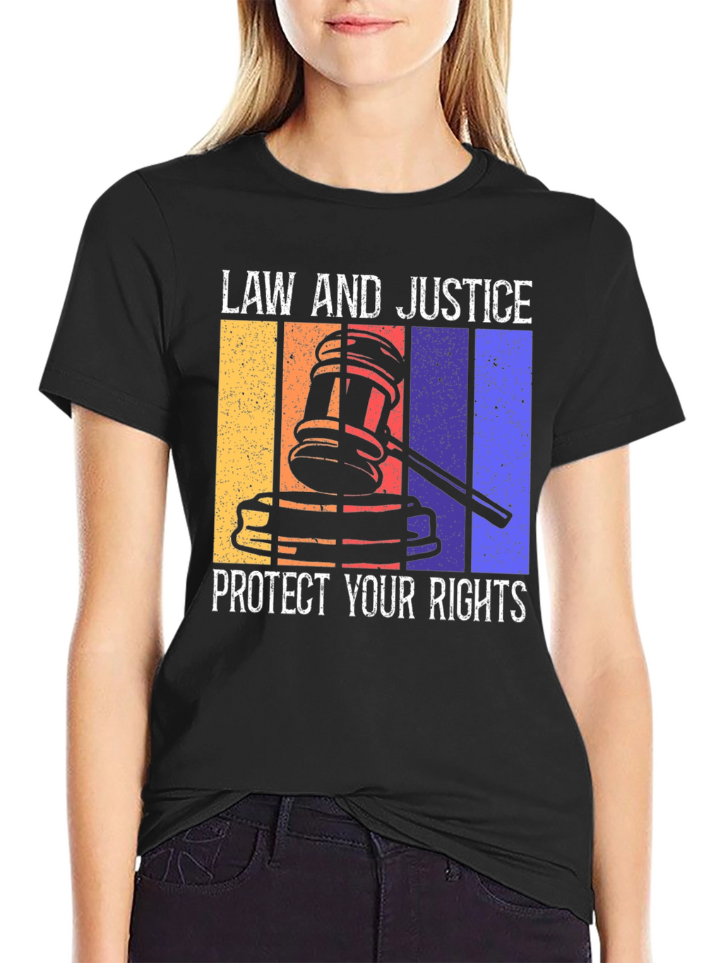 Law and Justice Tee - Protect Your Rights!