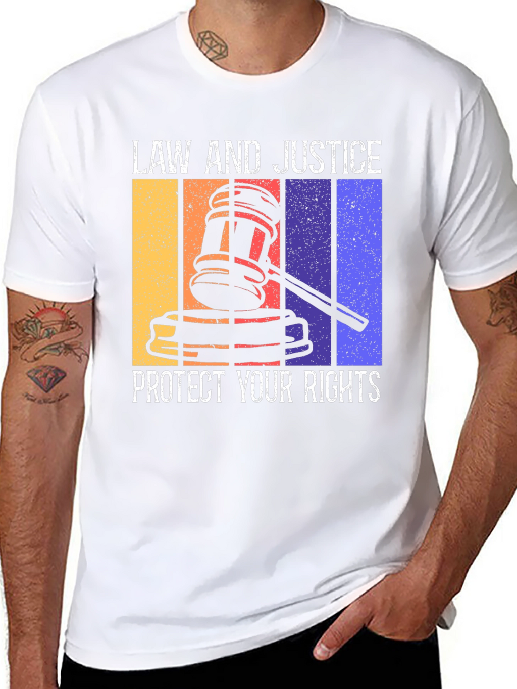 Law and Justice Tee - Protect Your Rights!