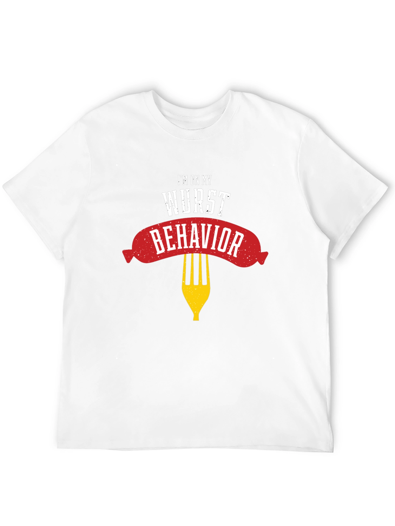 Wurst Behavior Graphic T-Shirt - Funny Foodie Tee