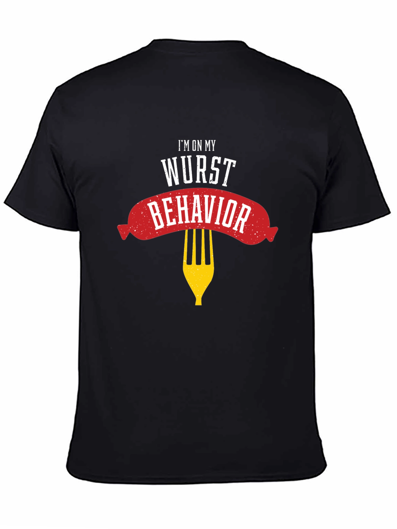 Wurst Behavior Graphic T-Shirt - Funny Foodie Tee
