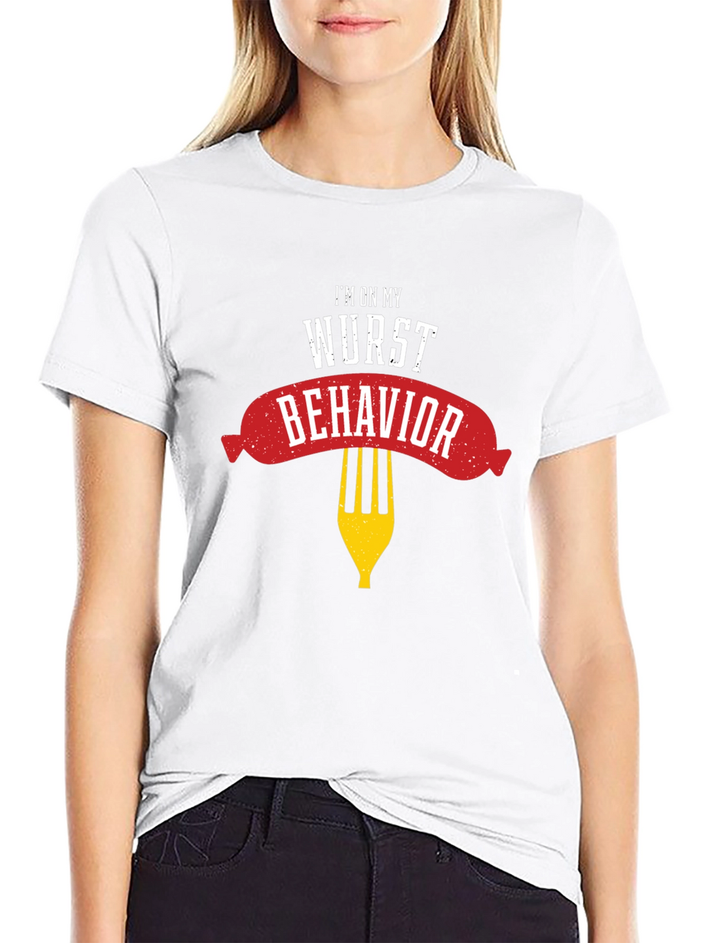 Wurst Behavior Graphic T-Shirt - Funny Foodie Tee