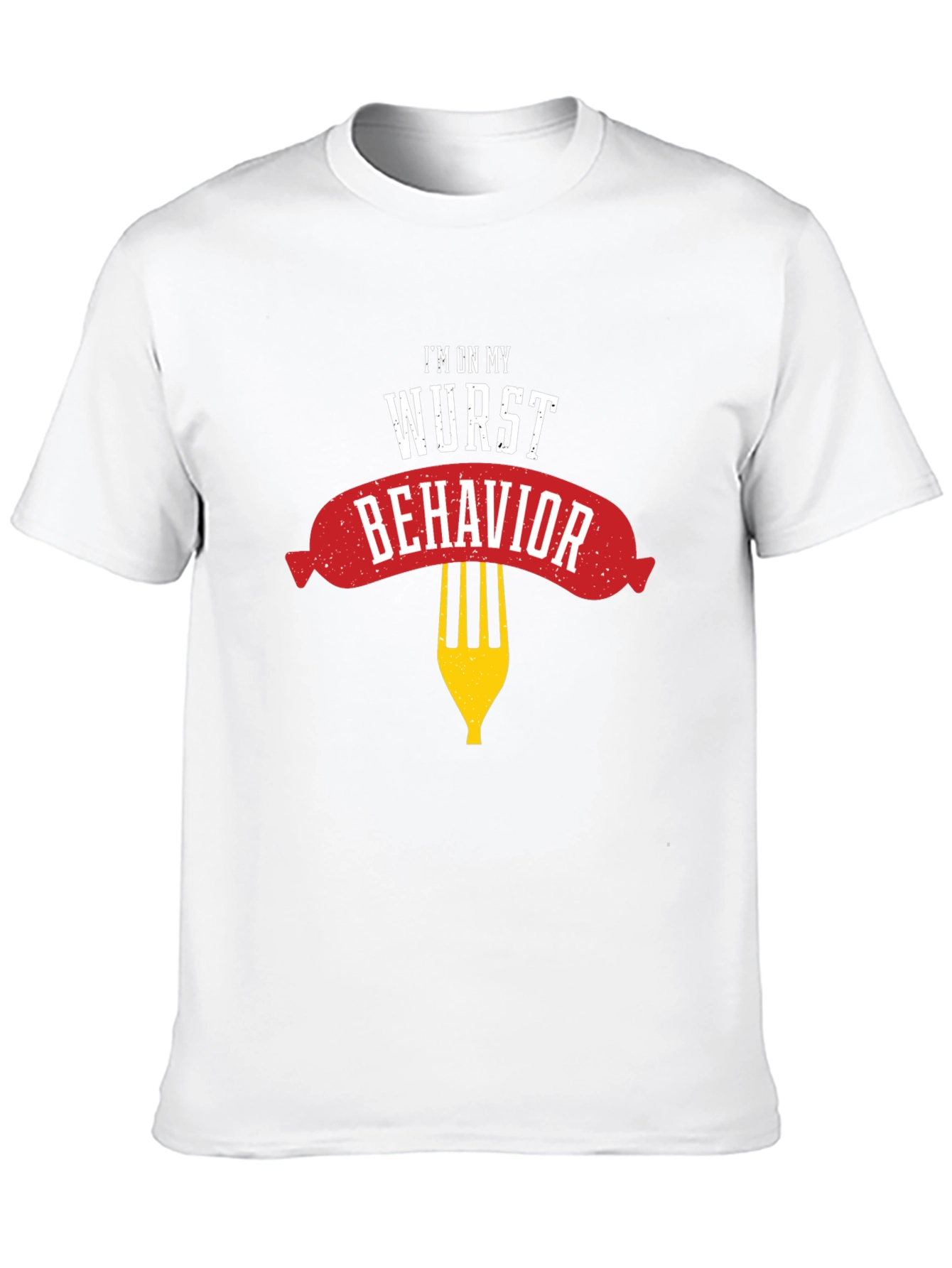 Wurst Behavior Graphic T-Shirt - Funny Foodie Tee