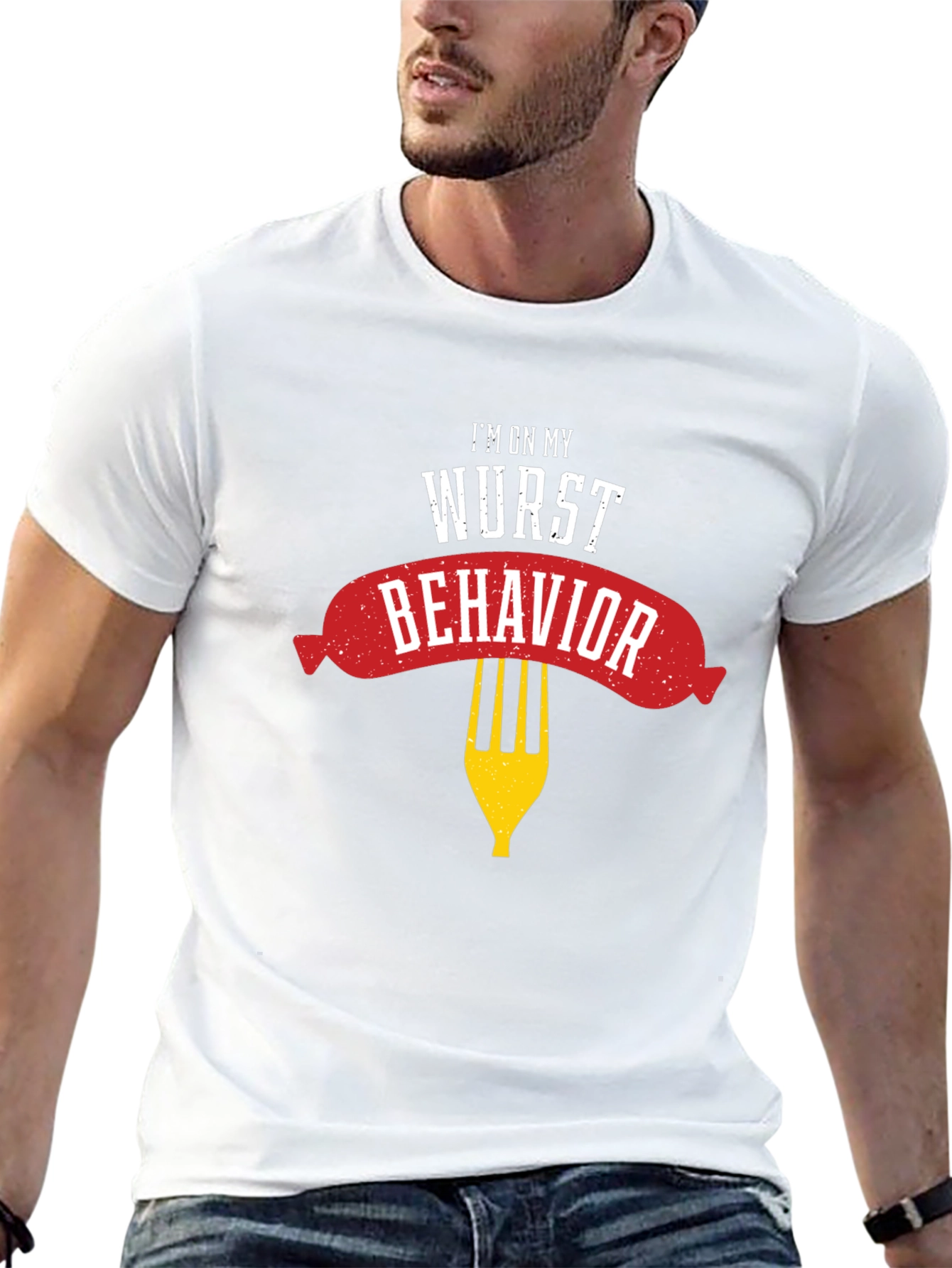 Wurst Behavior Graphic T-Shirt - Funny Foodie Tee