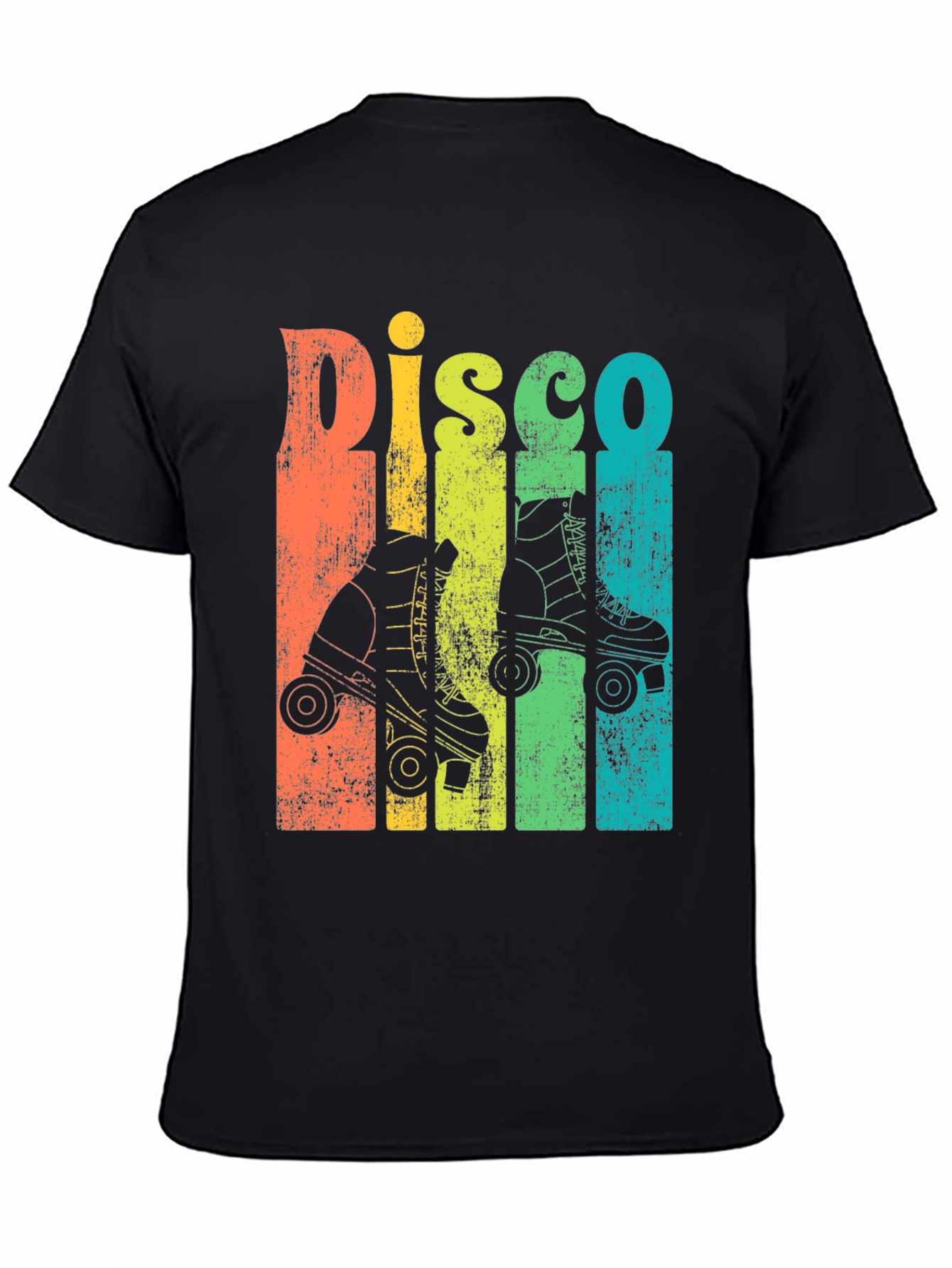 Retro Disco Roller Skate T-Shirt - Vintage Style