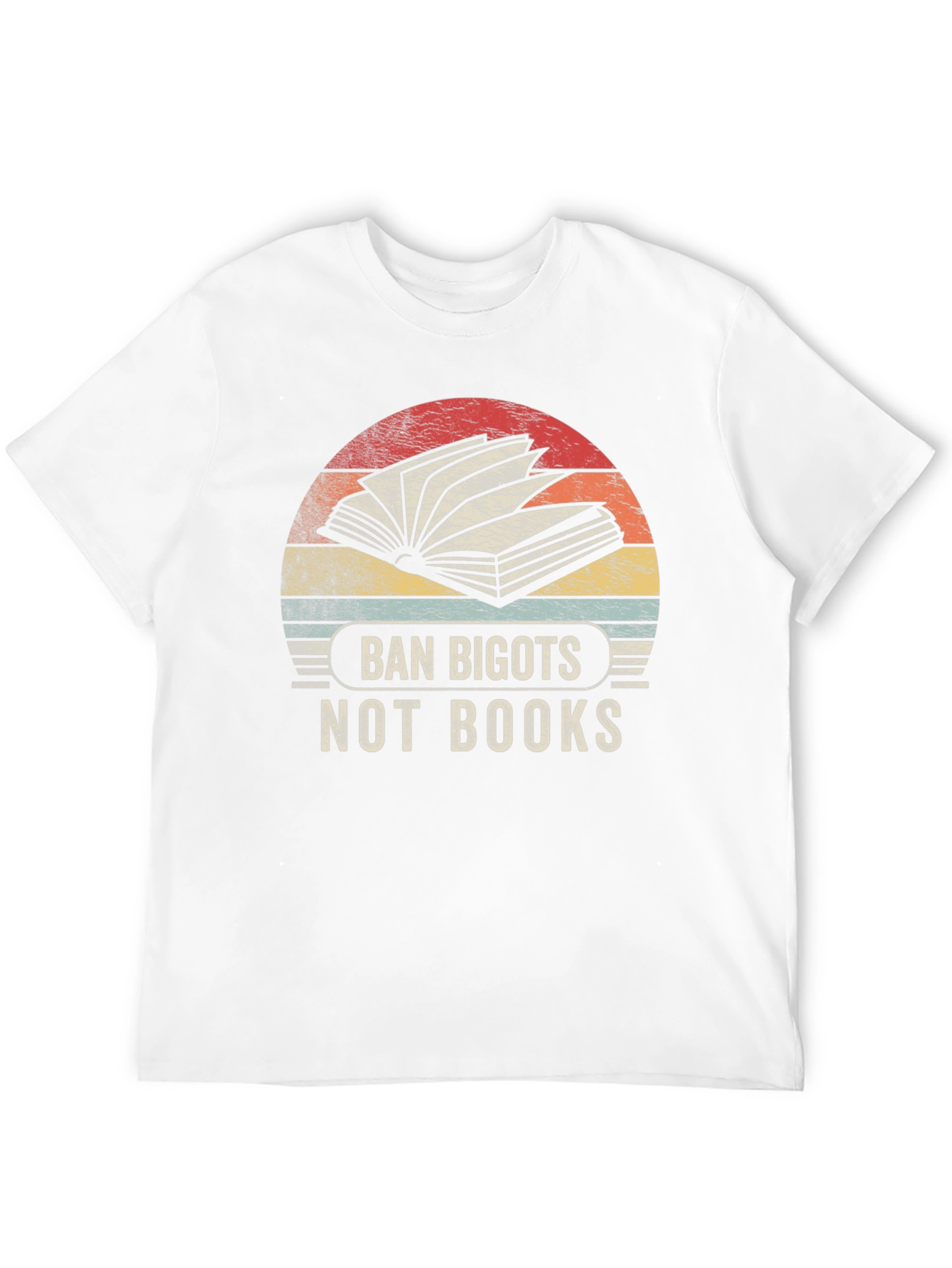 Ban Bigots Not Books Graphic Tee