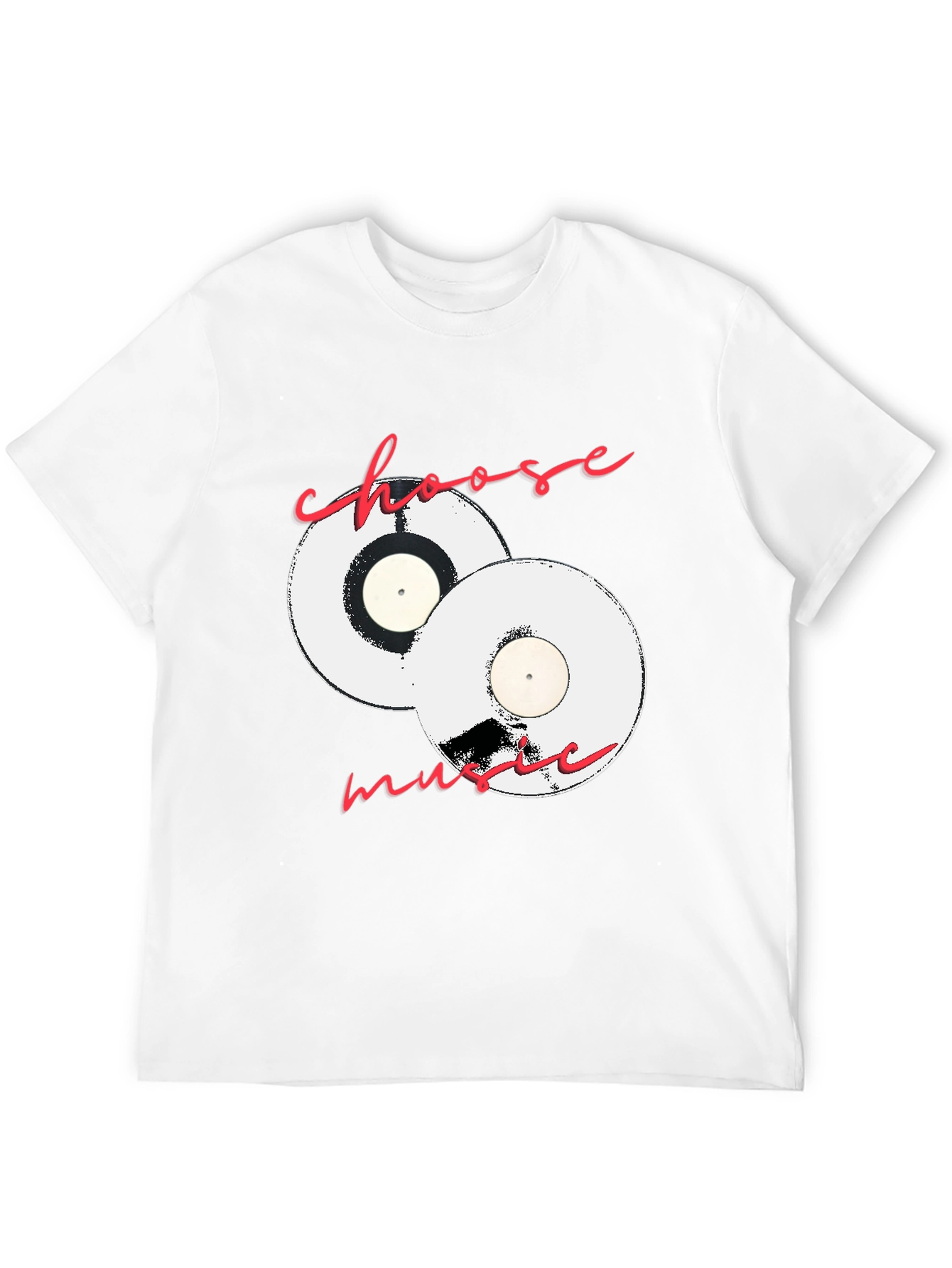 Choose Music Black Graphic Tee