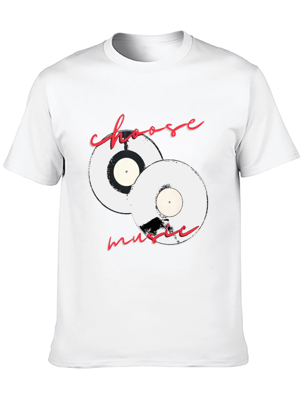 Choose Music Black Graphic Tee