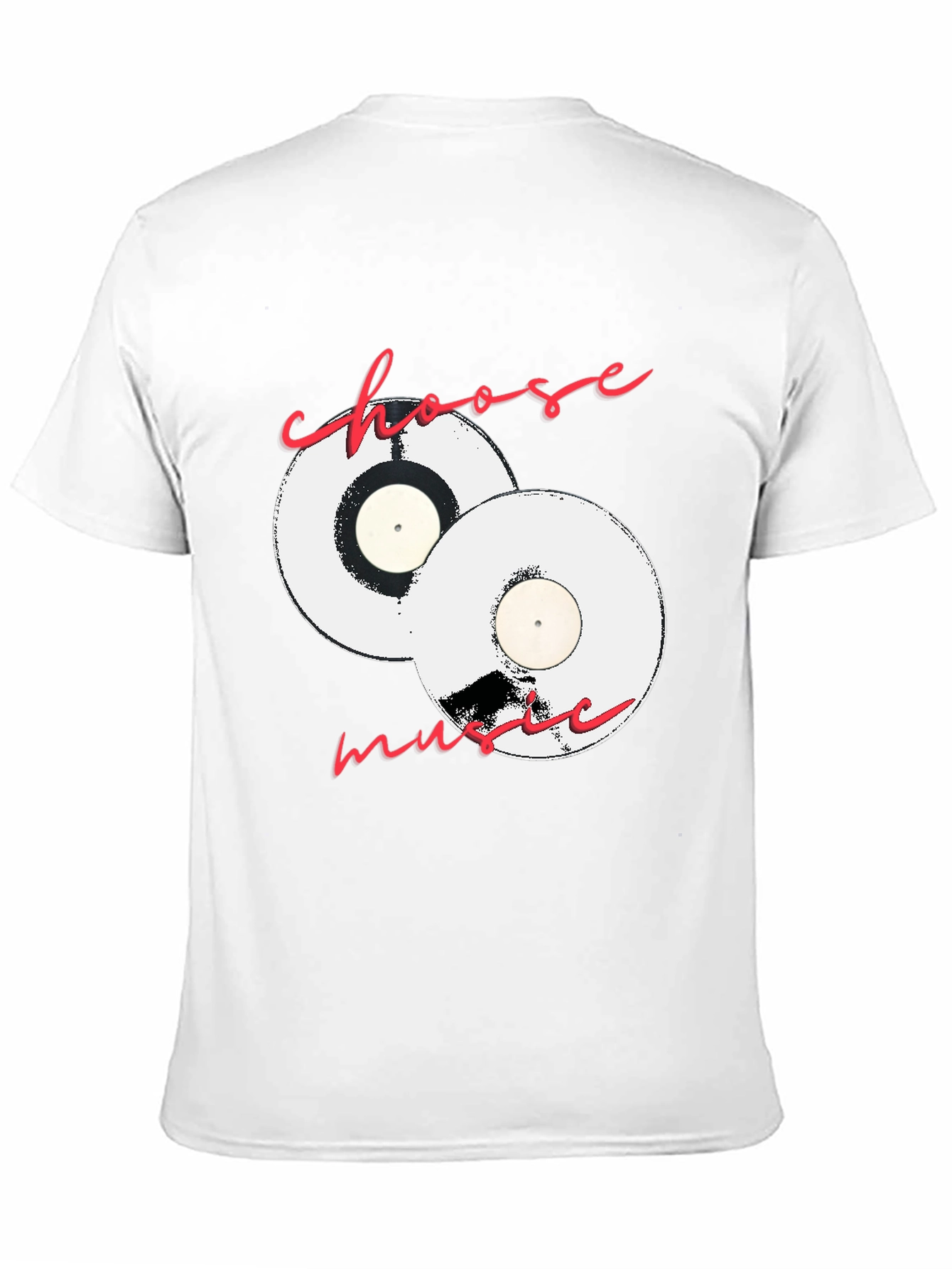 Choose Music Black Graphic Tee