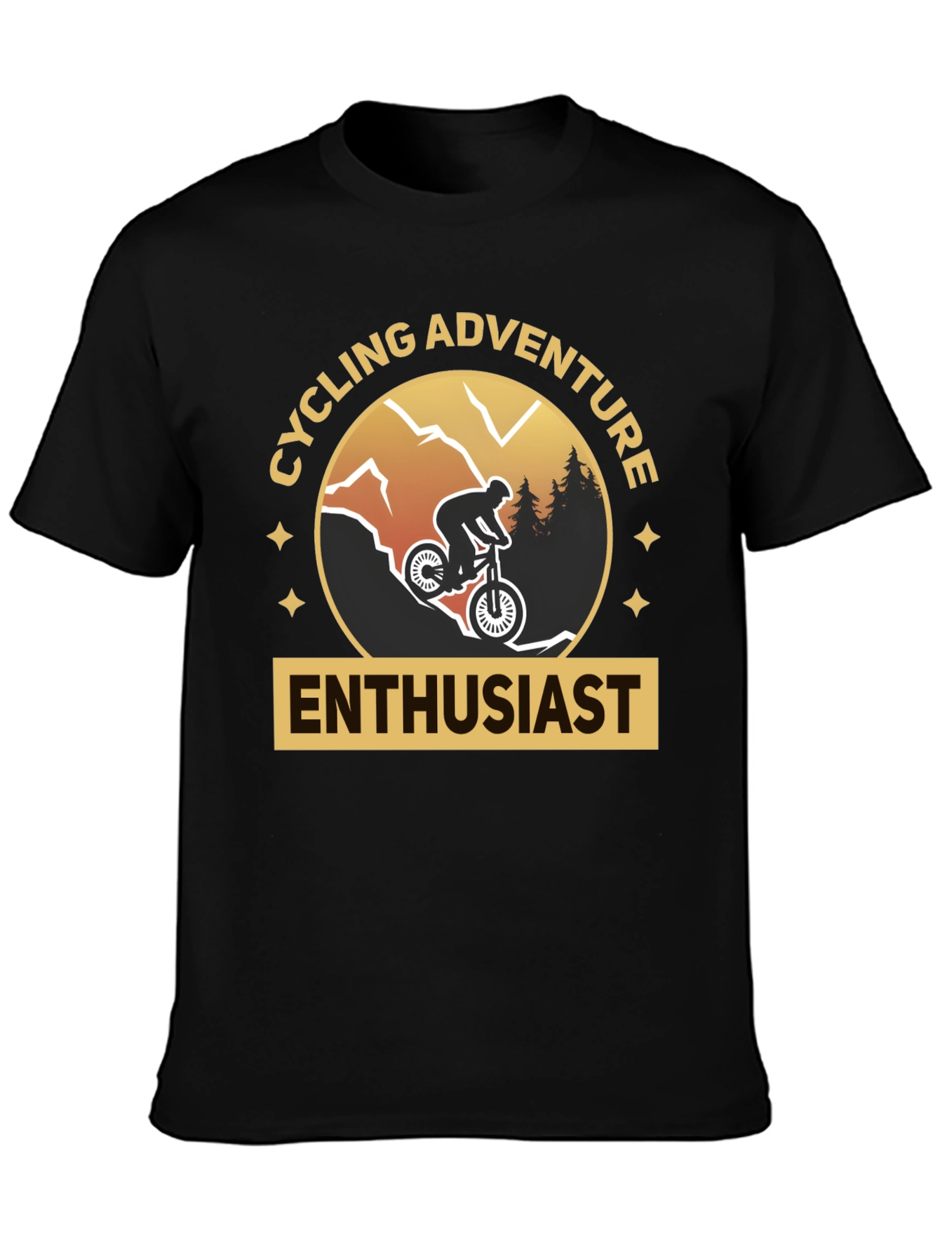 Cycling Adventure Enthusiast T-Shirt