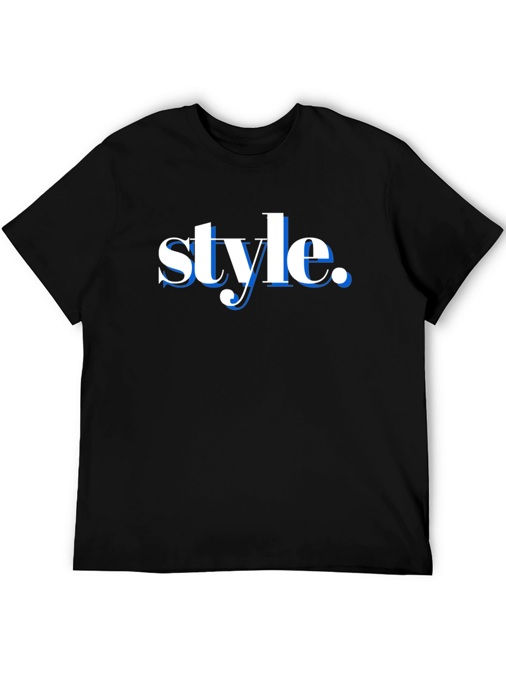 Stylish Black T-Shirt - Style Graphic Tee