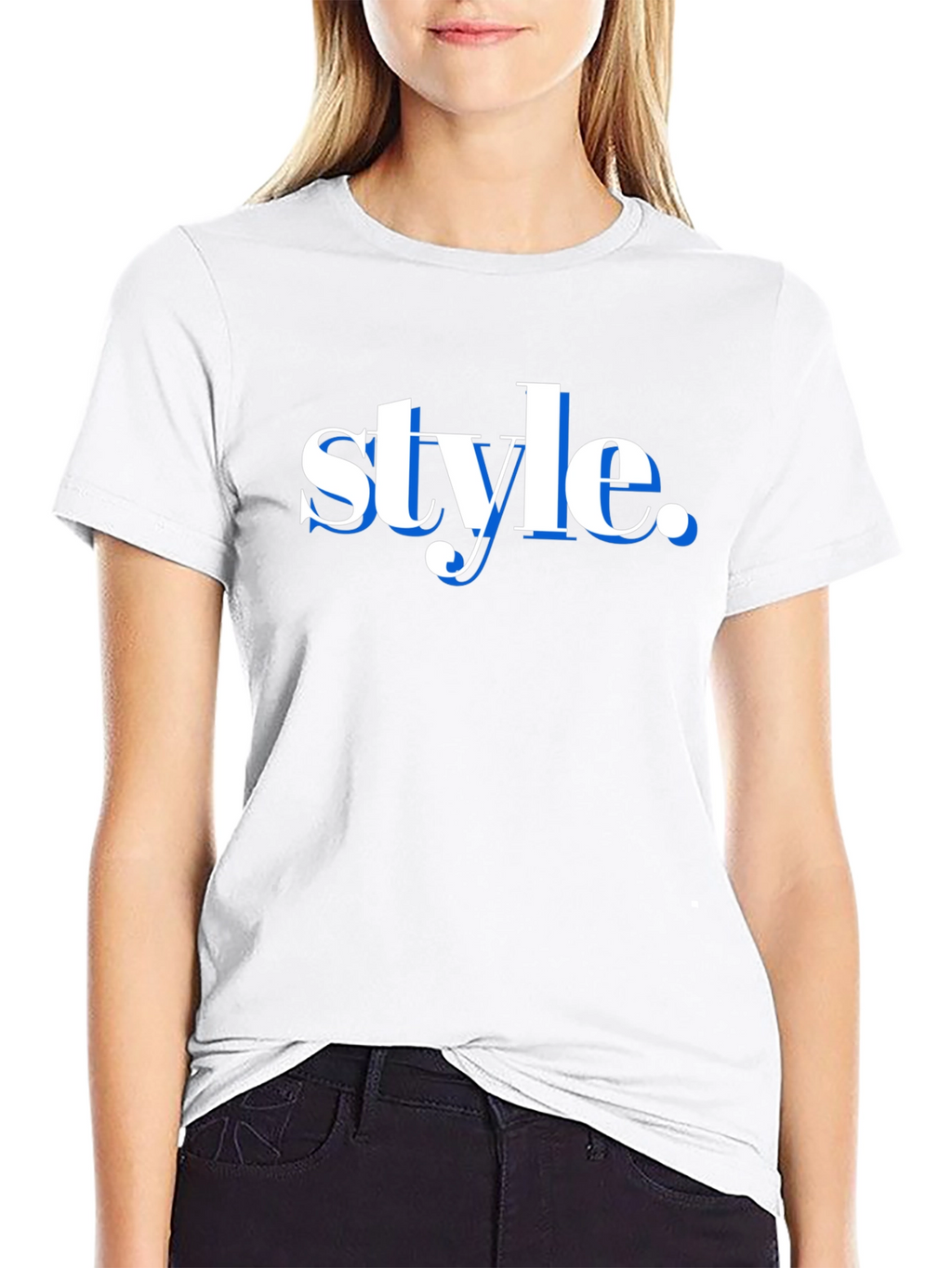 Stylish Black T-Shirt - Style Graphic Tee