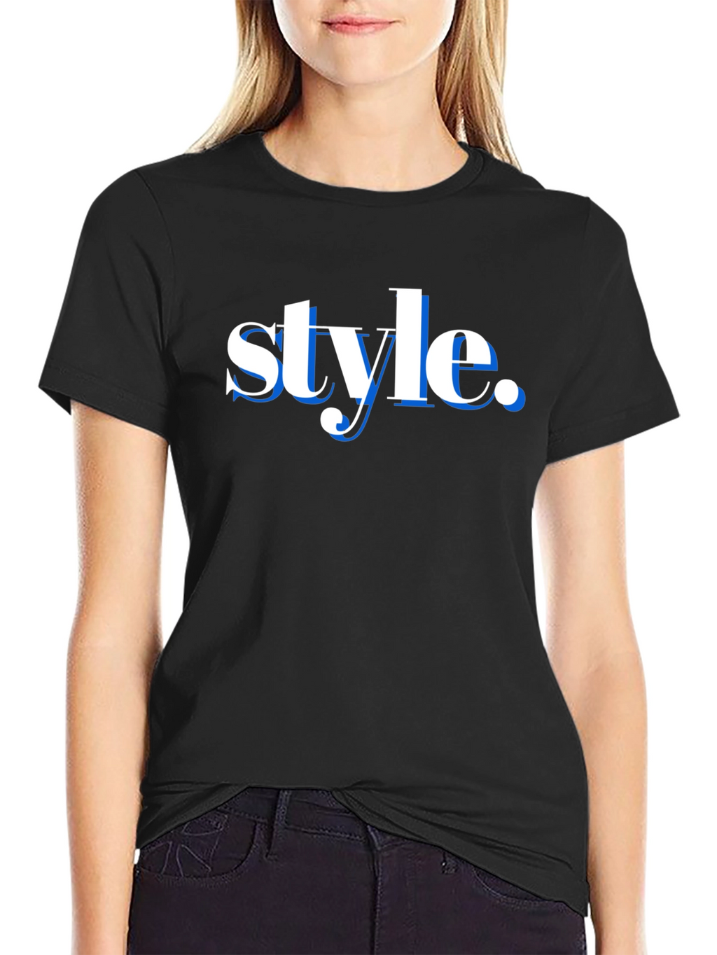 Stylish Black T-Shirt - Style Graphic Tee