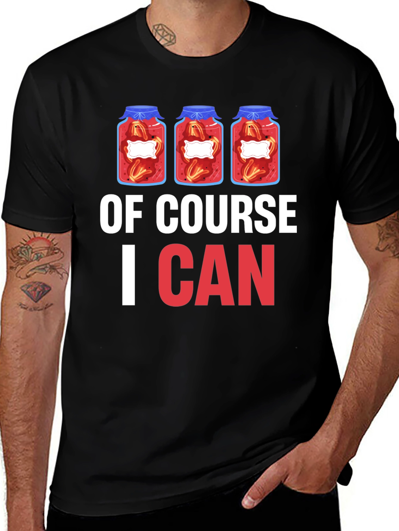Of Course I CAN Canning T-Shirt