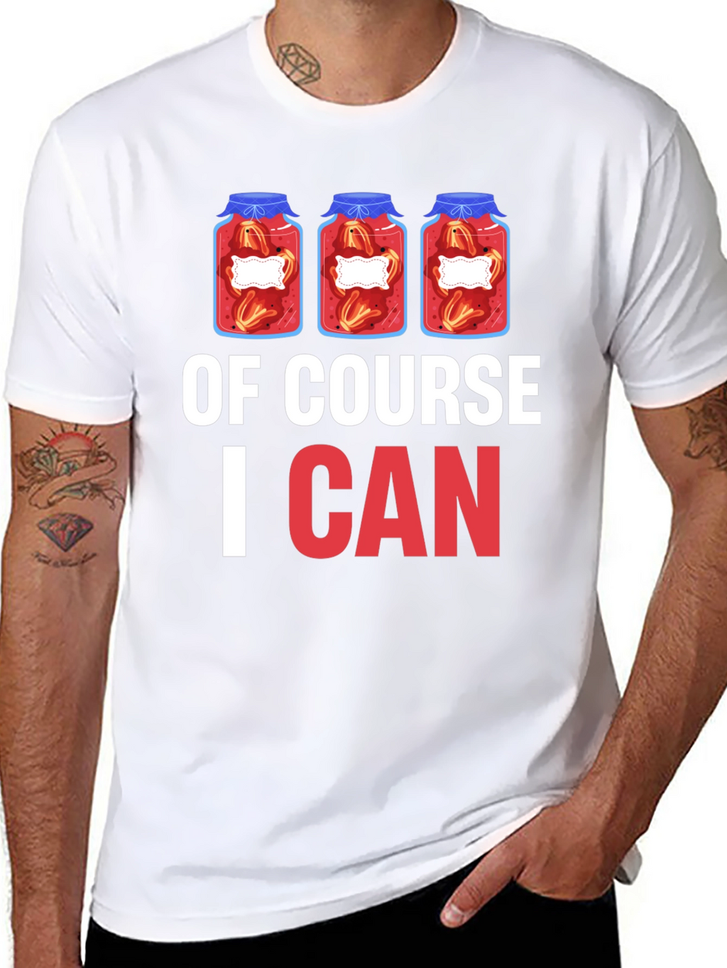 Of Course I CAN Canning T-Shirt