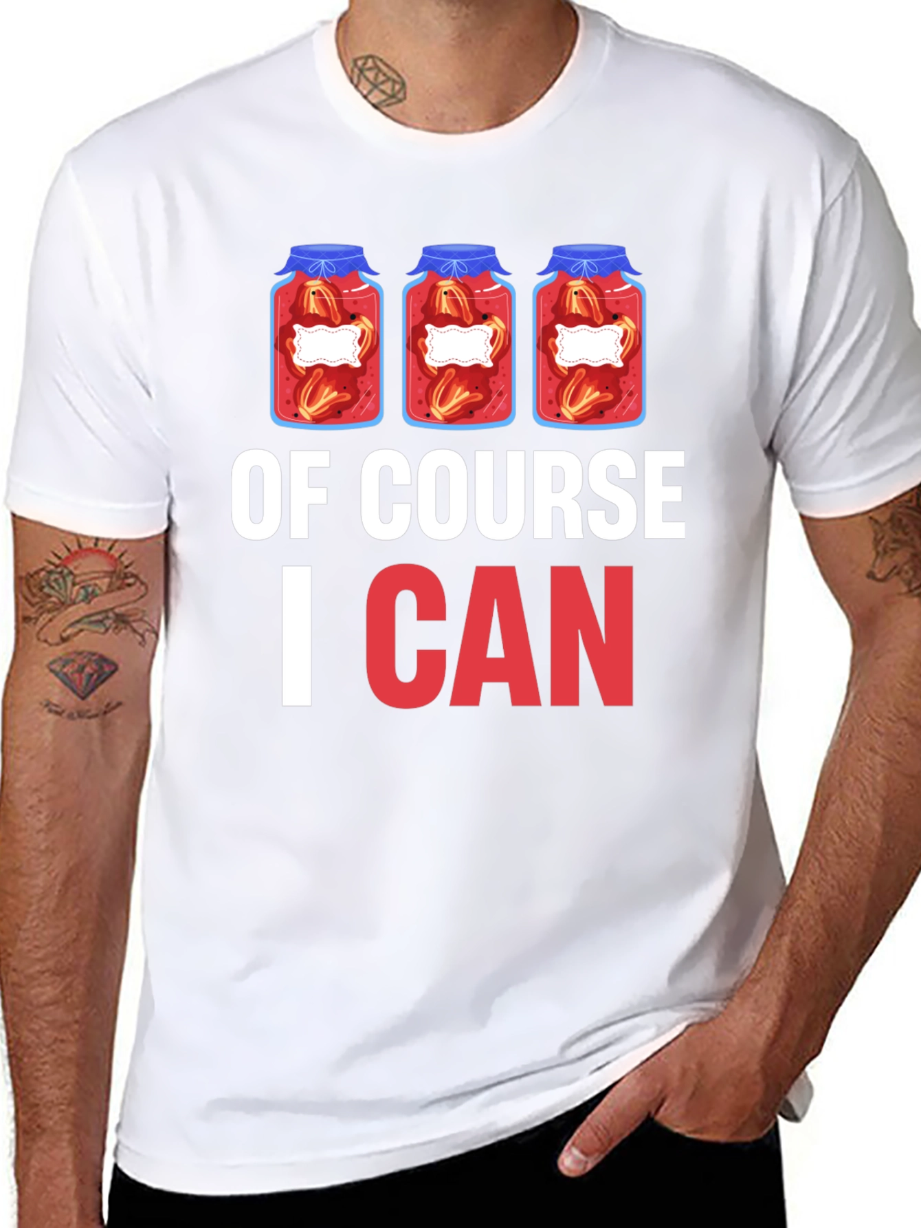 Of Course I CAN Canning T-Shirt
