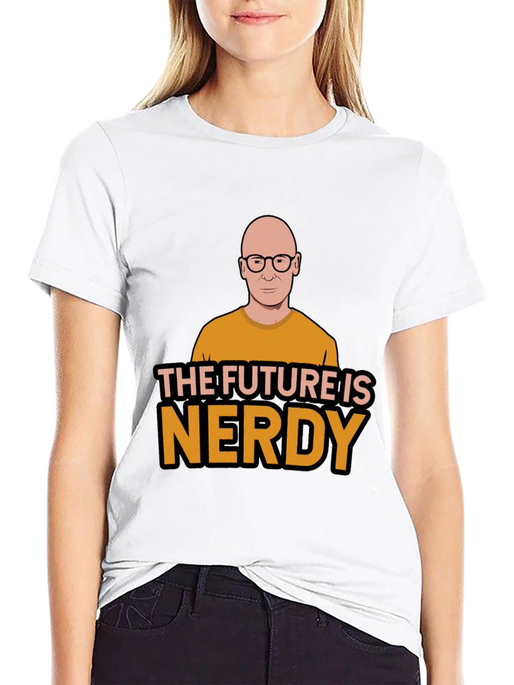 The Future is Nerdy Graphic T-Shirt