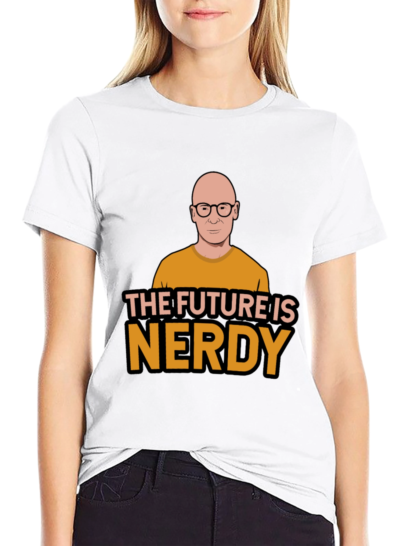 The Future is Nerdy Graphic T-Shirt