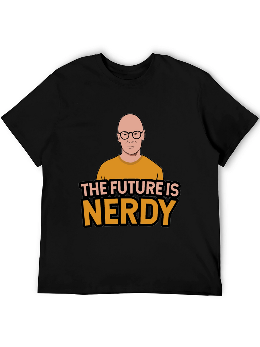 The Future is Nerdy Graphic T-Shirt