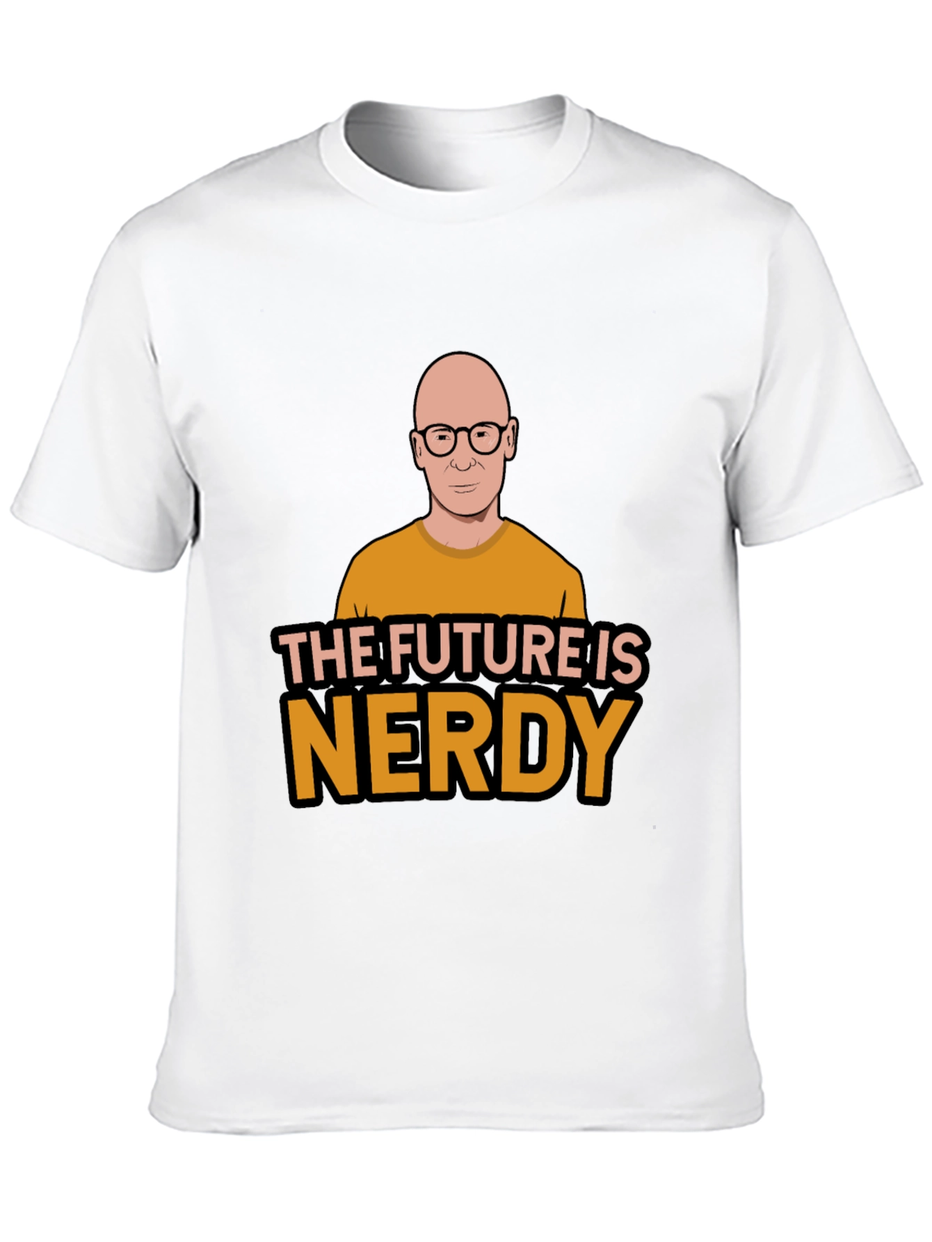 The Future is Nerdy Graphic T-Shirt