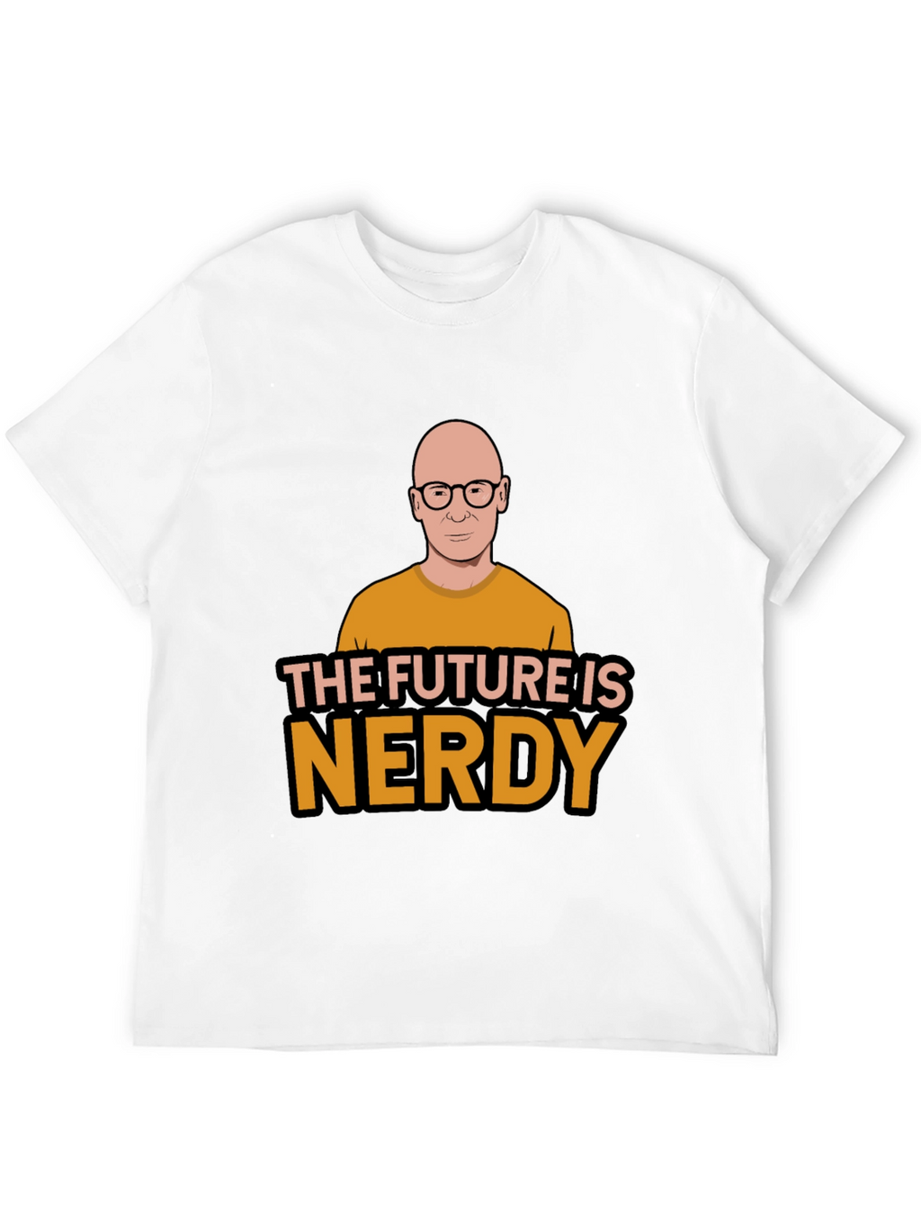 The Future is Nerdy Graphic T-Shirt