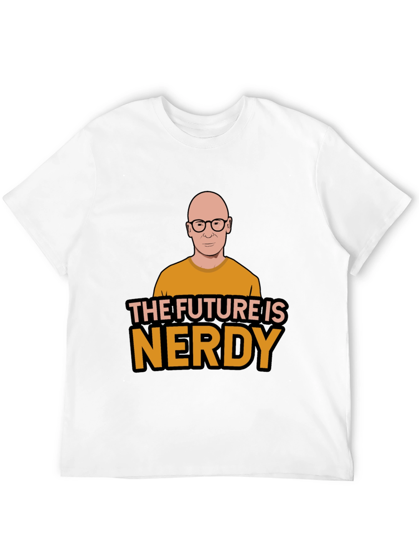 The Future is Nerdy Graphic T-Shirt