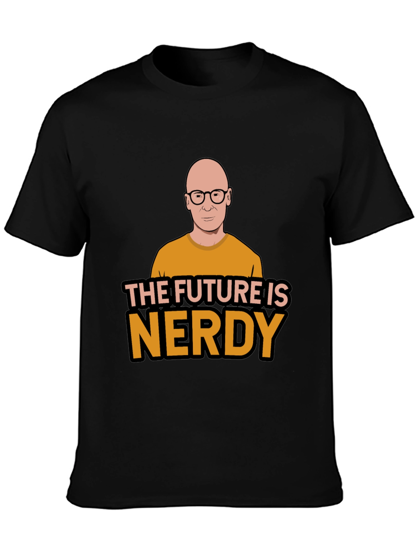The Future is Nerdy Graphic T-Shirt