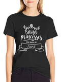 Boho Princesses Born in June T-Shirt