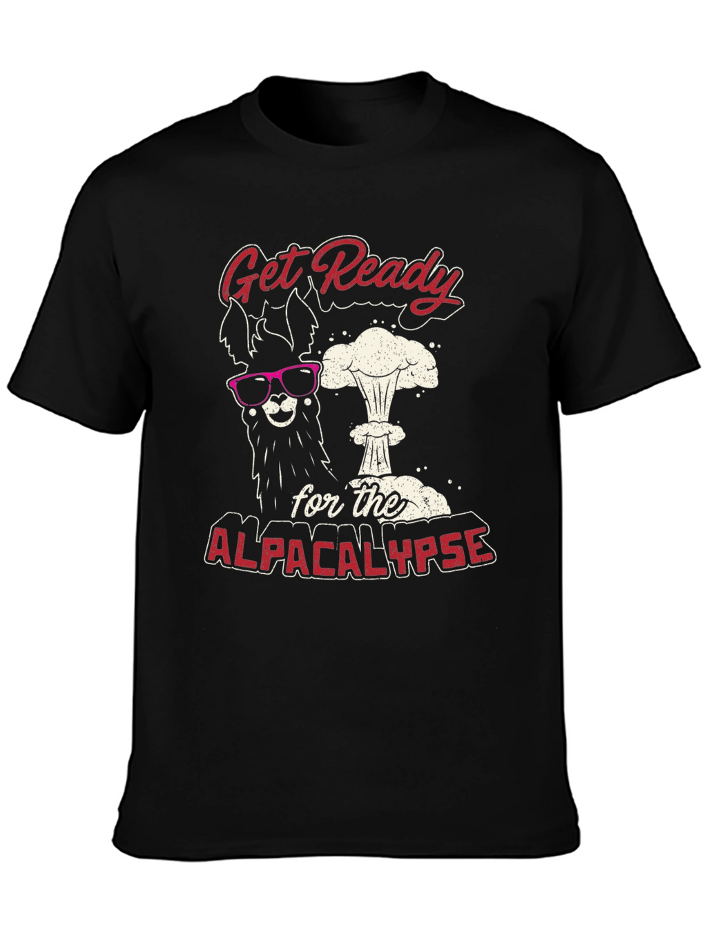 Alpocalypse T-Shirt - Funny Llama Apocalyptic Design