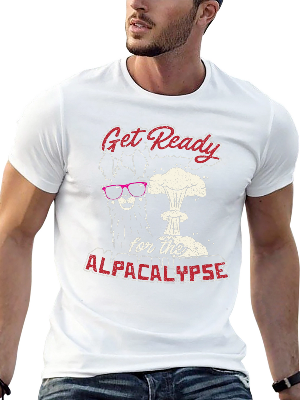 Alpocalypse T-Shirt - Funny Llama Apocalyptic Design