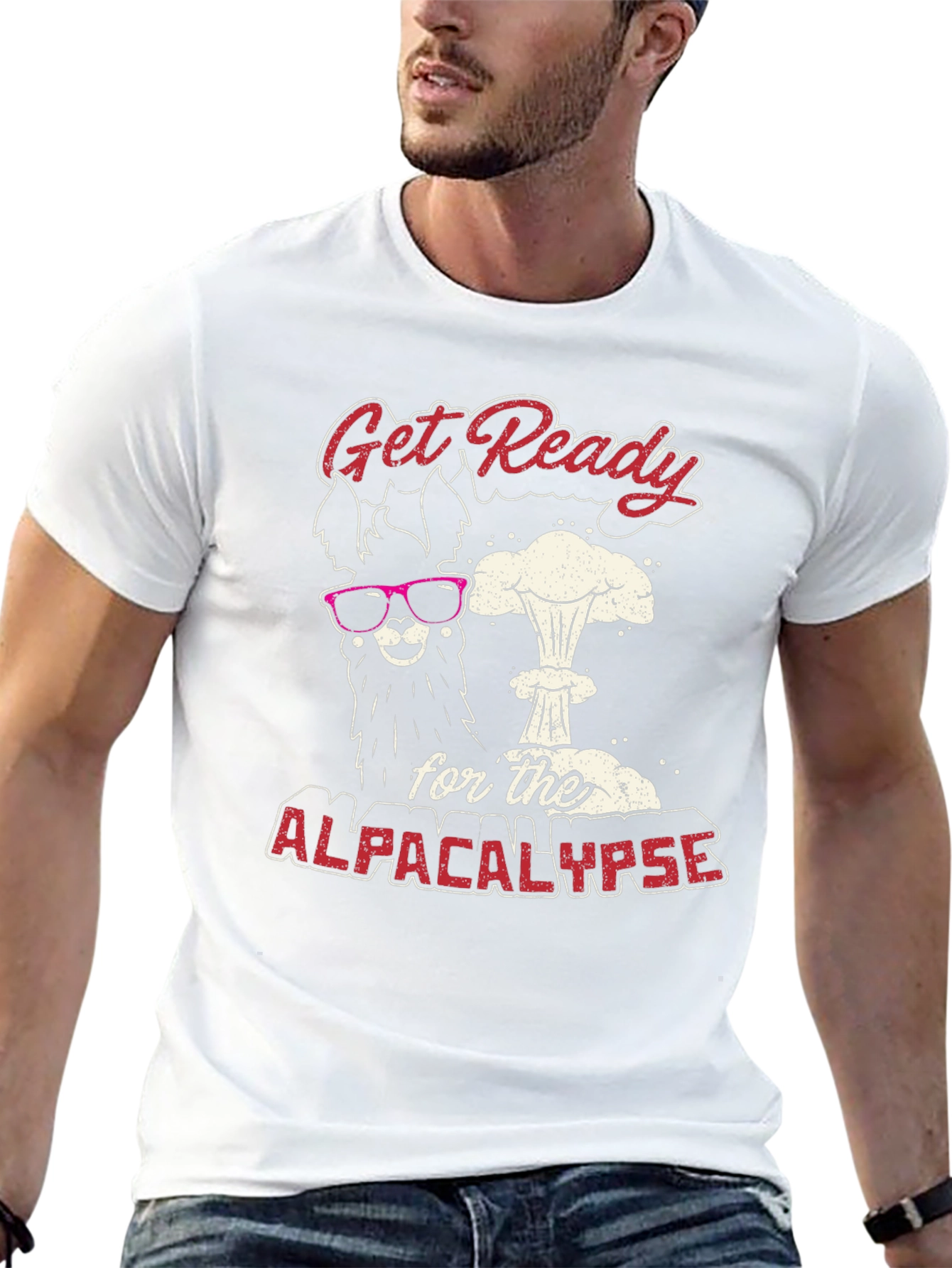 Alpocalypse T-Shirt - Funny Llama Apocalyptic Design