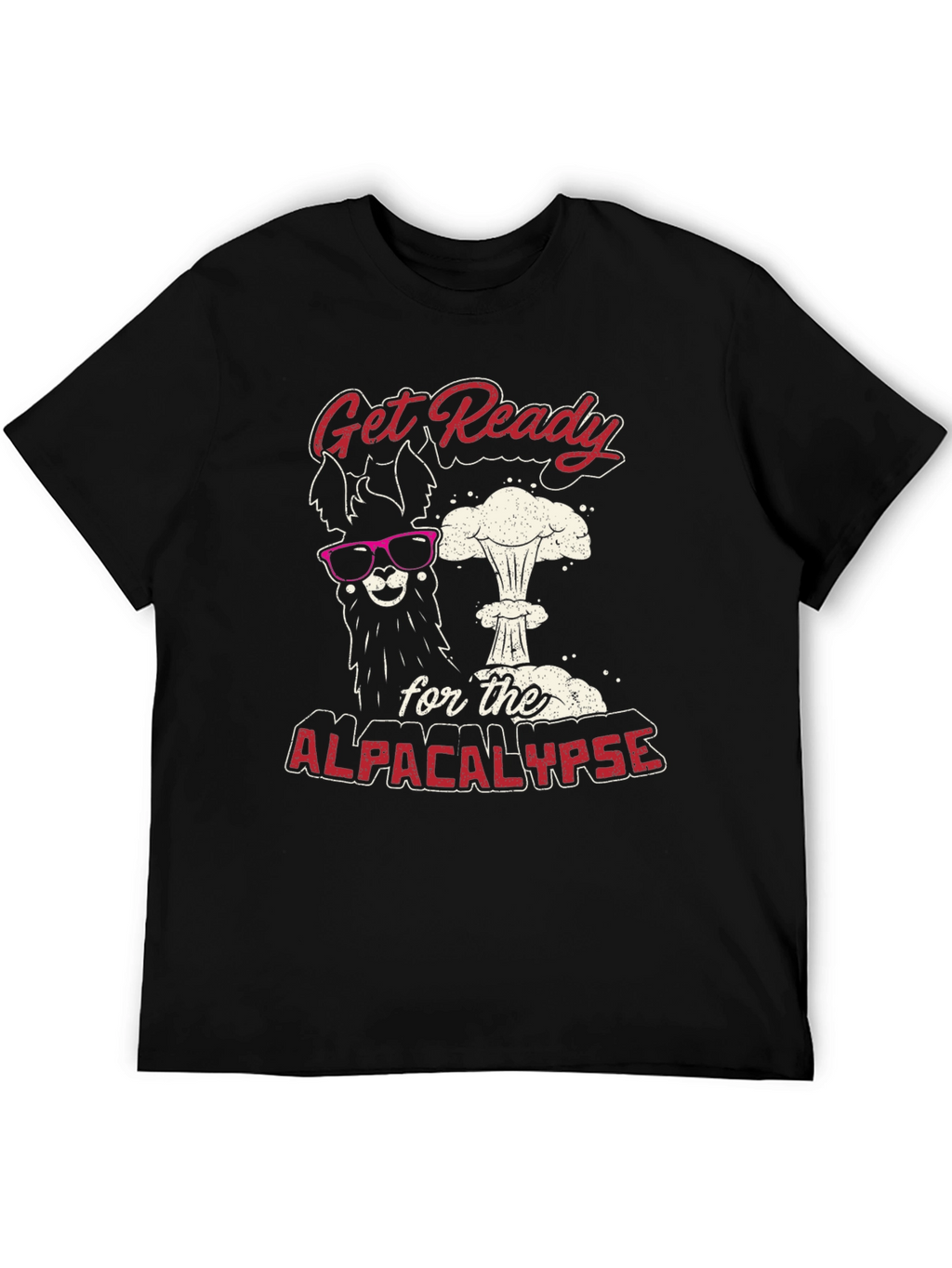 Alpocalypse T-Shirt - Funny Llama Apocalyptic Design