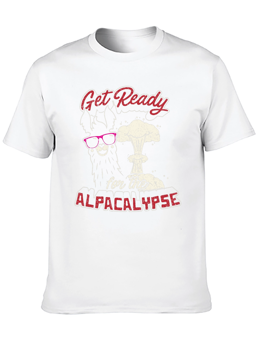 Alpocalypse T-Shirt - Funny Llama Apocalyptic Design