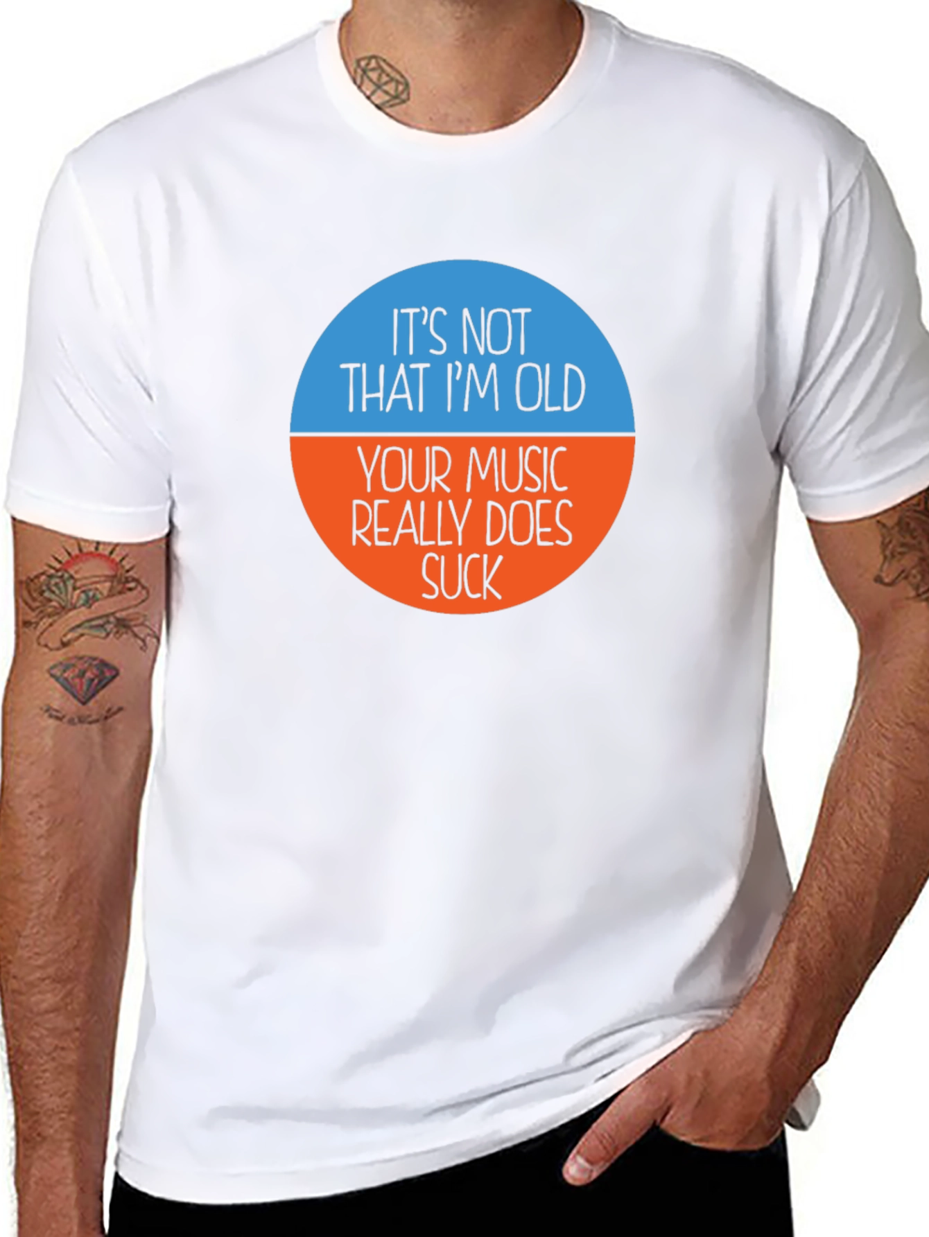 Funny Music Lover T-Shirt - Its Not That Im Old
