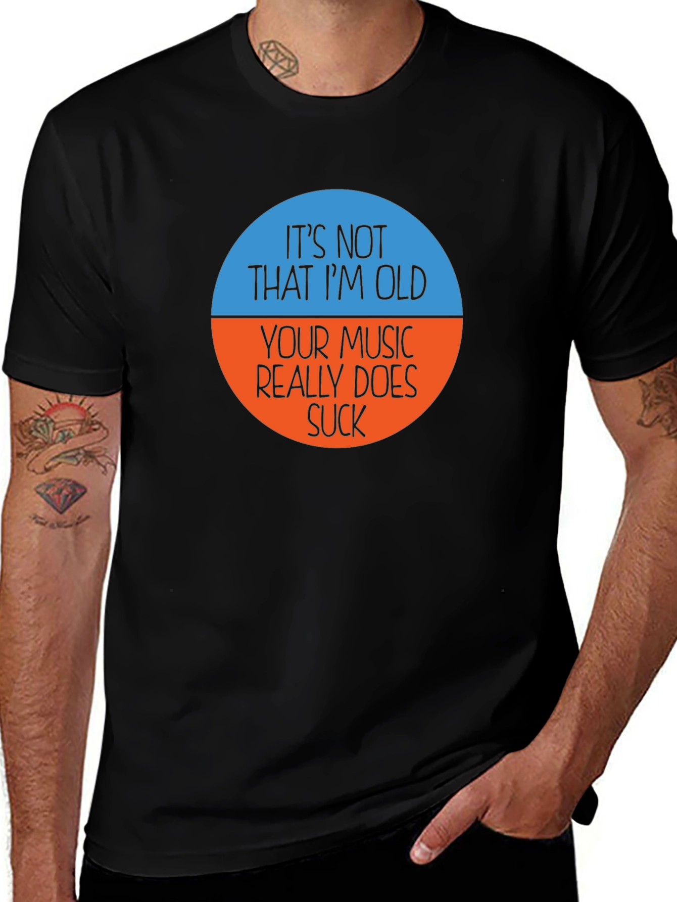 Funny Music Lover T-Shirt - Its Not That Im Old