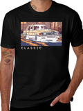 Classic Car Pixel Art T-Shirt